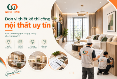 Đơn vị thiết kế thi công nội thất uy tín