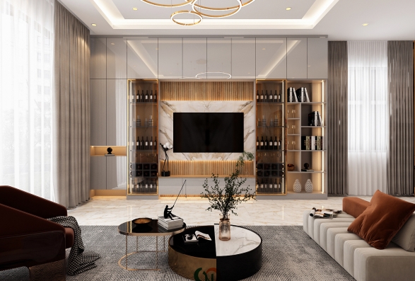 NỘI THẤT NHÀ PHỐ ANH HÀ - QUẬN 9