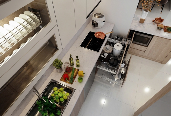 Thi công nội thất chung cư 1