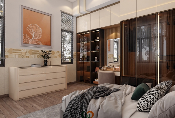 Thi công nội thất phòng ngủ 1