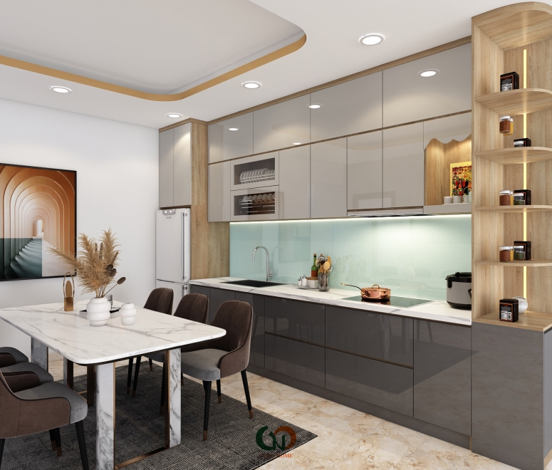 Thi công nội thất bếp 1