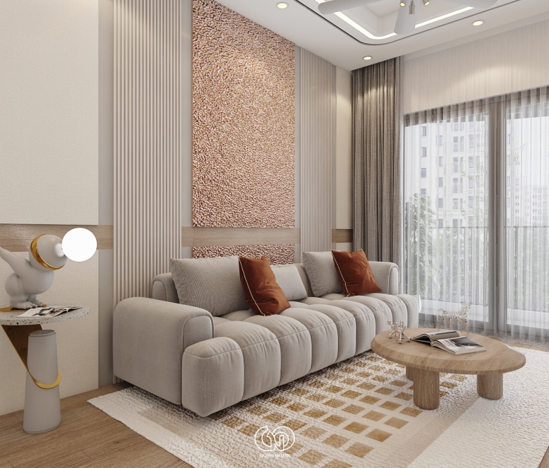 Thi công phòng khách 2