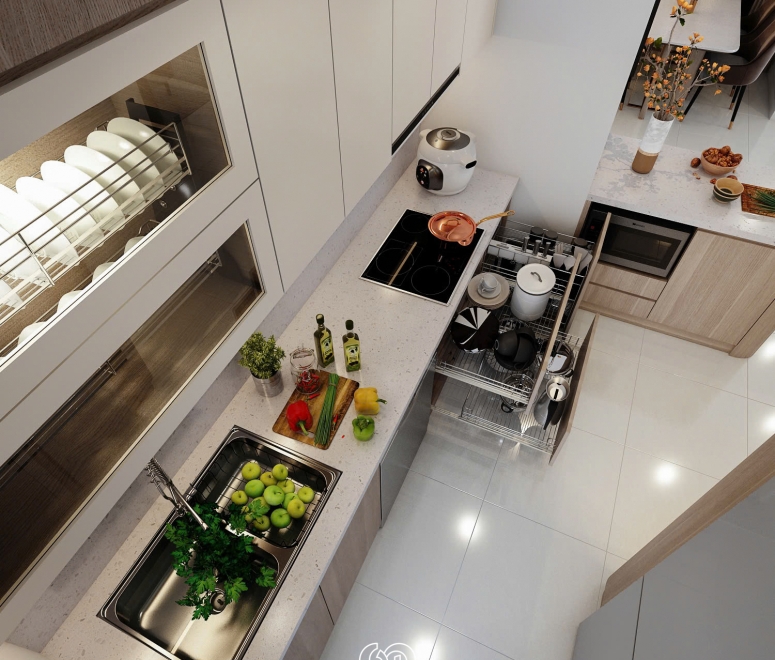 Thi công nội thất chung cư 1