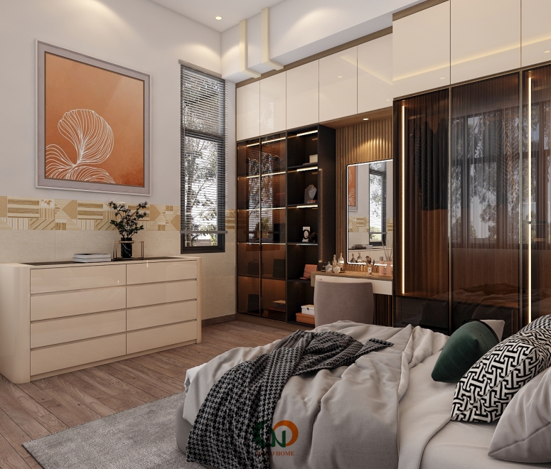 Thi công nội thất phòng ngủ 1